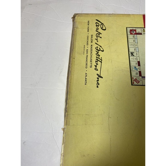 Vintage 1946-1954 Parker Brothers Monopoly Board Game - Picture 4 of 12